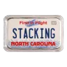 North Carolina License Plate - Stacking Across America 1oz Silver Bar