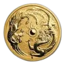 2018 Australia 1 oz Gold Dragon & Phoenix BU