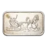 1 oz Silver Bar - Vintage SilverTowne (Christmas, Random Motif)