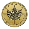 Canadian Gold Maple Leaf 1/4 oz (Varied Year)