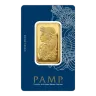 1 oz PAMP Suisse Gold Bar - Lady Fortuna Veriscan