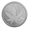 1 oz Silver Round - Marijuana