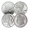 Silver Round Varied Year/Design 1/2 oz