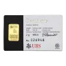 2 Gram UBS Gold Kinebar