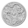 2021 Australia 10 oz Silver Double Dragon BU