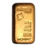 250 gram Gold Bar - Valcambi (Cast/Poured w/Assay)