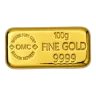 100 Gram OMC Gold Bar