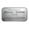 50 Gram Platinum Bar - Johnson Matthey London (.9995 Fine)