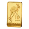 10 g Melbourne Mint Kangaroo Gold Minted Bar