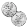 2021 1 oz American Silver Eagle Coin BU (Type 2)
