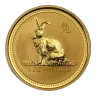 1 Oz Australian Lunar Series "Year of the Rabbit" Gold Coin (1999) (Series 1)