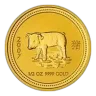 2007 0.5 oz Gold Coin Lunar Year of the Pig Perth Mint Bullion