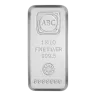 ABC Silver Bullion- 1kg Cast Bar