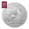 2023 Coat of Arms Queensland Australia .999 1oz Silver BU Coin