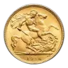 1914 Great Britain Gold Half Sovereign George V BU