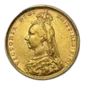 1887-1893 Australia Gold Sovereign Victoria Jubilee Avg Circ