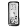 5 oz Cast-Poured Silver - Bunker Bullion Vertical Big Number Bar