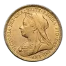 1899-S Australia Gold Sovereign Veil Head Victoria BU