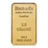 2.5g Minted Gold Bullion Bar Baird & Co. Pre-Owned