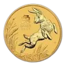 2023 Australia 1/4 oz Gold Lunar Rabbit BU (Series III)