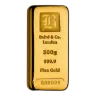 500g Baird & Co 999.9 Fine Gold Bar Casted