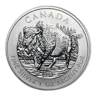 2013 Canada 1 oz Silver Wildlife Series Wood Bison