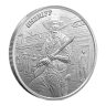 Silver Prospector Series Sheriff 1 oz Round