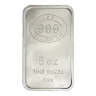 5 Oz JBR Silver Bar (New)