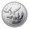2012 1oz Canadian Silver Wildlife Series - Moose
