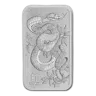 Australia 1 oz Silver Lunar Year of the Snake Bar