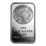 5 Oz Silvertowne Mint Buffalo Silver Bar