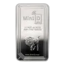MintID 5oz Silver Buffalo Bar (BU, AES-128 Encrypted)