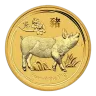2019 1kg Australian Perth Mint Gold Lunar: Year of the Pig