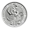 2016 2 oz Queen's Beasts Silver Coin - The Lion - Royal British Mint