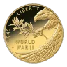 2020-W Half Ounce Gold--End of WWII 75th Anniversary PF