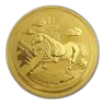 2014 Australia 1 oz Gold Lunar Horse BU (Series II)