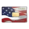 5 gram Gold Bar - PAMP America the Free: Bald Eagle (Assay)