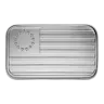 1 oz Silver Bar - Betsy Ross & Liberty Bell