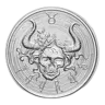 1 oz Silver Round - Taurus (Zombie Zodiacs)