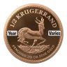 1/2 oz Gold Krugerrand (Year Varies)