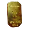 Suisse Gold 100 Gram Poured Gold Bullion Bar 999+ Fine