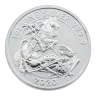 2020 Valiant Saint George One Ounce Silver Bullion Coin