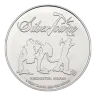 SilverTowne Prospector Waffleback Trademark Logo 1oz .999 Silver Medallion