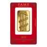 100g Gold PAMP Lunar Snake