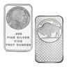 5 Ounce American Buffalo Silver Bar