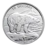 1999 1/4oz Canadian Platinum Polar Bear Coin