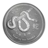 2013 Australia 1 kilo Silver Year of the Snake BU