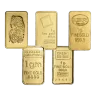 1 Gram Gold Bar/Coin/Round - Assorted Mint - .999+ Au
