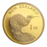 1 oz Gold Kiwi Round - .9999 AU - New Zealand Mint