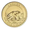 2013 1/4 Oz Canadian Polar Bear Gold Coin - BU